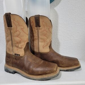 Justin Men's Bolt 11" Composite Toe Boots Size 10 EE
